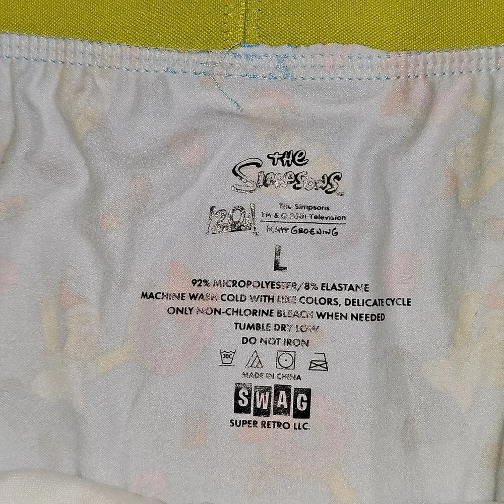 Simpsons! Nwots Mens Sz Large Underwear